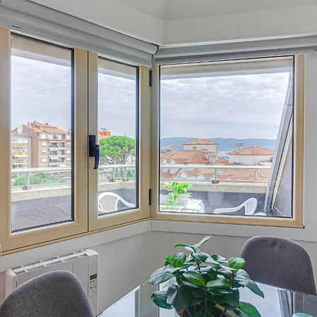 Ocean View Penthouse Apartment Sanxenxo Exterior photo