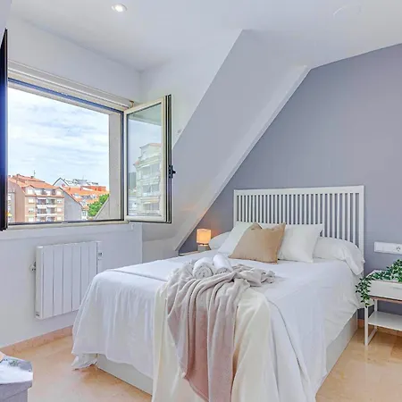 Ocean View Penthouse Apartment Sanxenxo Exterior photo